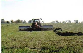 Merging Alfalfa at Soaring Eagle Dairy